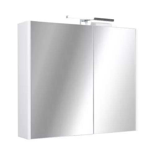 TMP SHARP Tükrös fürdőszobai szekrény LED világítással - 100 cm