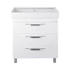 TMP TRIO 100 álló fürdőszobabútor - CeraStyle SHARP - 37500 mosdóval - 100 x 48 cm