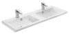 TMP FLAT 120 álló fürdőszobabútor - Sanovit ISIK 4120 DUPLA porcelán mosdóval - 120 x 44 cm