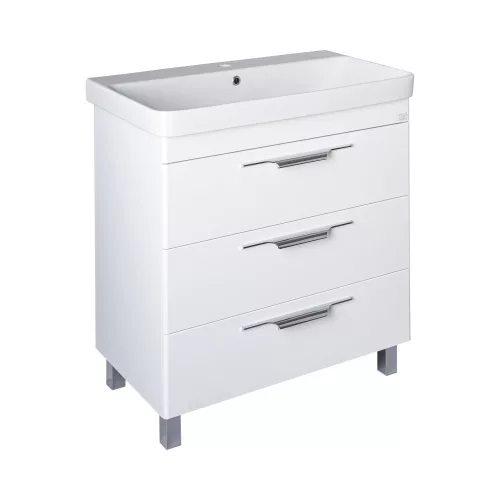 TMP TRIO 65 álló fürdőszobabútor - Sanovit SOFT - 13065 mosdóval - 65 x 45,5cm