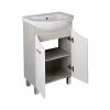 TMP ZX 55 - SONOMA - álló fürdőszobabútor - Sanovit ZENON - 6055 porcelán mosdóval - 55 x 44 cm
