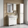 TMP ZX 55 - SONOMA - álló fürdőszobabútor - Sanovit ZENON - 6055 porcelán mosdóval - 55 x 44 cm