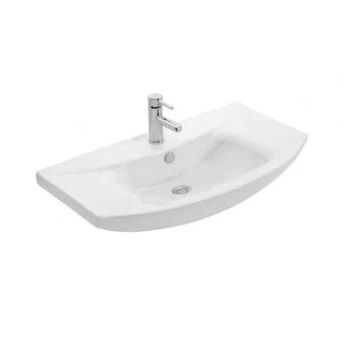 TMP ZX 75 - SONOMA - álló fürdőszobabútor - Sanovit ZENON - 6075 porcelán mosdóval - 75 x 50 cm