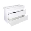 TMP SHARP 100 fali fürdőszobabútor - CeraStyle SHARP - 37600 DUPLA csaplyukas mosdóval - 100 x 48 cm