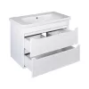 TMP SHARP 100 fali fürdőszobabútor - Isvea Sistema S mosdóval - 101 x 45,5cm