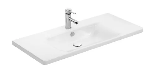 TMP SHARP 100 fali fürdőszobabútor - Isvea Sistema S mosdóval - 101 x 45,5cm