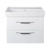 TMP LUX 60 fali fürdőszobabútor - CeraStyle SHARP 37100 mosdóval - 60 x 48 cm