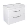 TMP LUX 60 fali fürdőszobabútor - Sanovit LUXURY - 11060 mosdóval - 60,5 x 46 cm