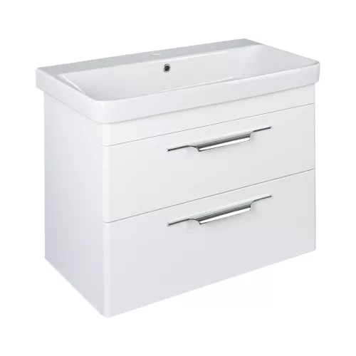 TMP LUX 60 fali fürdőszobabútor - Sanovit LUXURY - 11060 mosdóval - 60,5 x 46 cm