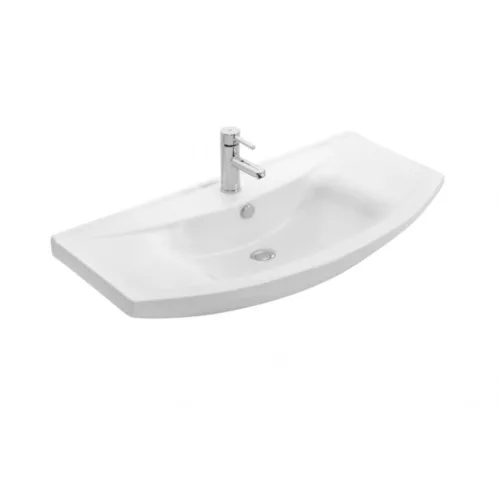 TMP ZX 85 - SONOMA - álló fürdőszobabútor - Sanovit ZENON - 6085 porcelán mosdóval - 86 x 50 cm