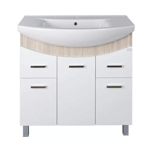 TMP ZX 95 - SONOMA - álló fürdőszobabútor - Sanovit ZENON - 6095 porcelán mosdóval - 97 x 51 cm