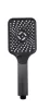 Caldo Freddo Blackspirit zuhanyszett - 3 funkciós zuhanyfejjel - GUNMETAL - szürke