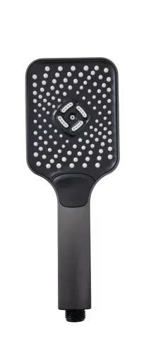 Caldo Freddo Blackspirit zuhanyszett - 3 funkciós zuhanyfejjel - GUNMETAL - szürke