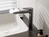 Caldo Freddo magasított mosdócsaptelep - GUNMETAL - szürke