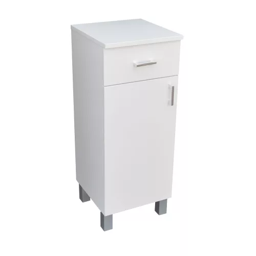Viva STYLE fürdőszobai ÁLLÓSZEKRÉNY 85 alacsony POLCOS - 1 fiók - BALOS - 35 x 33 x 85 cm