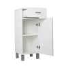 Viva STYLE fürdőszobai ÁLLÓSZEKRÉNY 85 alacsony POLCOS - 1 fiók - JOBBOS - 35 x 33 x 85 cm