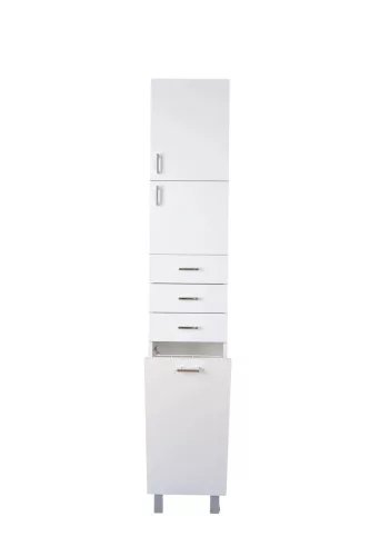 Viva STYLE fürdőszobai ÁLLÓSZEKRÉNY 192 magas szennyestartós - JOBBOS - 35 x 28 x 192 cm