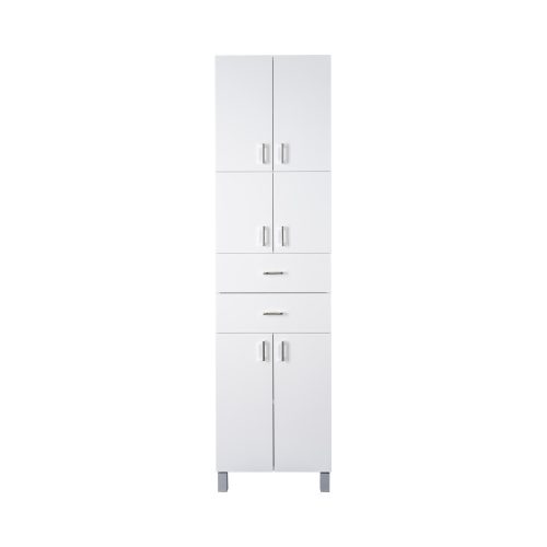 Viva STYLE fürdőszobai ÁLLÓSZEKRÉNY 192 magas szennyestartós -50 x 35 x 192 cm