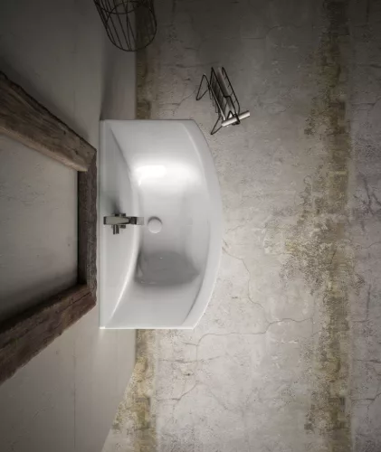 Sanovit ZENON - porcelán mosdókagyló - 86 x 50 cm