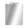 Piramida AKVA 60 H Tükrös fürdőszobai szekrény -1 ajtós kivitel - LED világítással - 60 x 69 x 13 cm