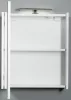 Piramida AKVA 60 H Tükrös fürdőszobai szekrény -1 ajtós kivitel - LED világítással - 60 x 69 x 13 cm