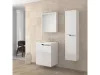Piramida AKVA 60 H Tükrös fürdőszobai szekrény -1 ajtós kivitel - LED világítással - 60 x 69 x 13 cm