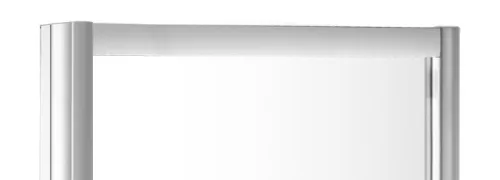 Viva AQUA Max KAYRA FIX oldalfal - 6 mm víztiszta vízlepergető üveg - 90 x 200 cm