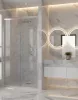 Viva AQUA Max KAYRA Zuhany tolóajtó - 6 mm víztiszta vízlepergető üveg - 100 x 200 cm