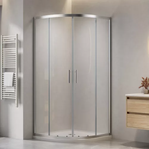 Viva AQUA Max Zuhanykabin ÍVES - 6 mm víztiszta vízlepergető üveg - 90 x 90 x 190 cm