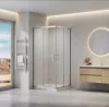 Viva AQUA Max Zuhanykabin SZÖGLETES - 6 mm víztiszta vízlepergető üveg - 90 x 90 x 190 cm