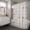 Zuhanyfüggöny - STAR - Impregnált textil - 180 x 200 cm
