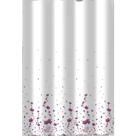   Zuhanyfüggöny - MINI FLOWERS - Impregnált textil - 180 x 200 cm