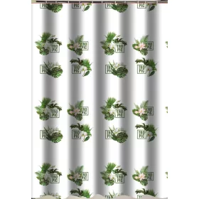 Zuhanyfüggöny - TROPIC - Impregnált textil - 180 x 200 cm