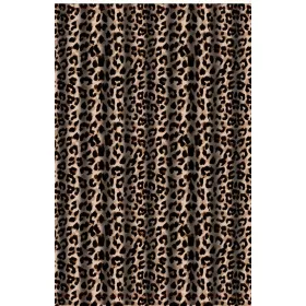   Zuhanyfüggöny - LEOPARD PRINT - Impregnált textil - 180 x 200 cm