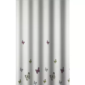   Zuhanyfüggöny - NEW BUTTERFLY - Impregnált textil -180 x 200 cm