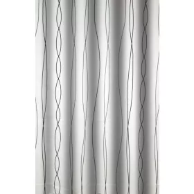 Zuhanyfüggöny - LINES - Impregnált textil - 180 x 200 cm