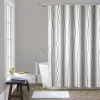Zuhanyfüggöny - LINES - Impregnált textil - 180 x 200 cm