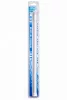 Zuhanyfüggönytartó-rúd - egyenes - állítható/ teleszkópos - fehér - 70-120 cm