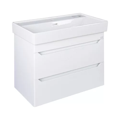 TMP SHARP 80 fali fürdőszobabútor - CeraStyle SHARP - 37300 mosdókagylóval - 80 x 48 cm