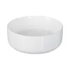 Eros SIMPLE 8 - PULTRA ültethető - Top Counter - porcelán mosdó - MATT FEHÉR - 36 x 36 x 13 cm