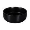 Eros SIMPLE 8 - PULTRA ültethető - Top Counter - porcelán mosdó - MATT FEKETE - 36 x 36 x 13 cm