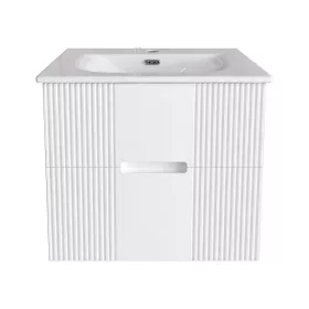   TMP MODENA 60 fali függesztett fürdőszobabútor - SKY E-8099-60 porcelán mosdóval - 61 x 46 x 52 cm