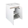 TMP VISION LONG 60 fali függesztett fürdőszobai bútor - SKY E-8099-60 mosdóval- 61 x 46 x 74 cm