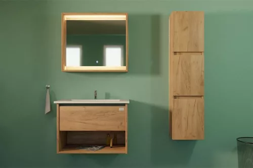 TMP NORD CRAFT fali függesztett ÁLLÓSZEKRÉNY - 150 x 38 cm