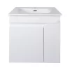 TMP VISION 60 fali függesztett fürdőszobai bútor - SKY E-8099-60 porcelán mosdóval - 61 x 46 x 56 cm