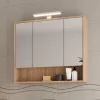 TMP SLIM STRIPE tükrös szekrény - 75 x 65 cm