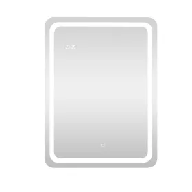   Viva AURA fürdőszoba tükör - érintőkapcsolós - páramenetesítős - órával - LED - ÁLLÓ - 60 x 80 cm
