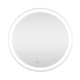   Viva AURA fürdőszoba tükör - érintőkapcsolós - páramenetesítős - órával - LED - KEREK - átmérő 60cm