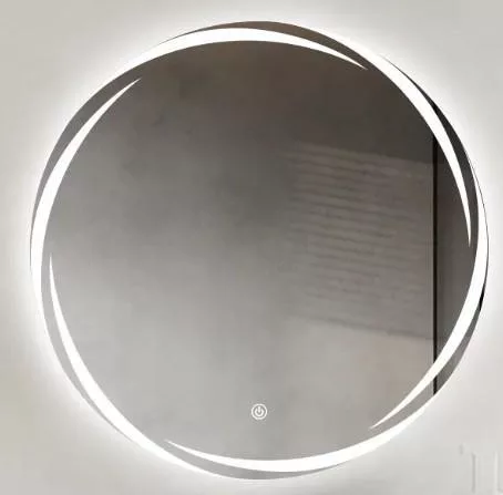 Viva AURA MOON fürdőszoba tükör - érintőkapcsolóval - AMBIENT LED - KEREK - átmérő 65 cm