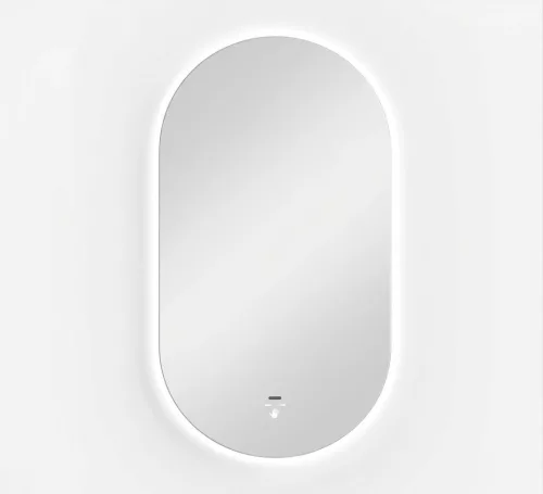 Viva AURA PINO 50 fürdőszoba tükör - érintésmentes - AMBIENT LED - OVÁLIS - ÁLLÓ - 50x90 cm